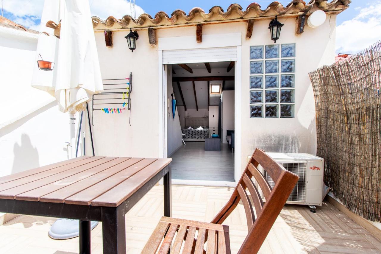 Estudio Para Parejas Con Terraza En La Playa Валенсия Экстерьер фото