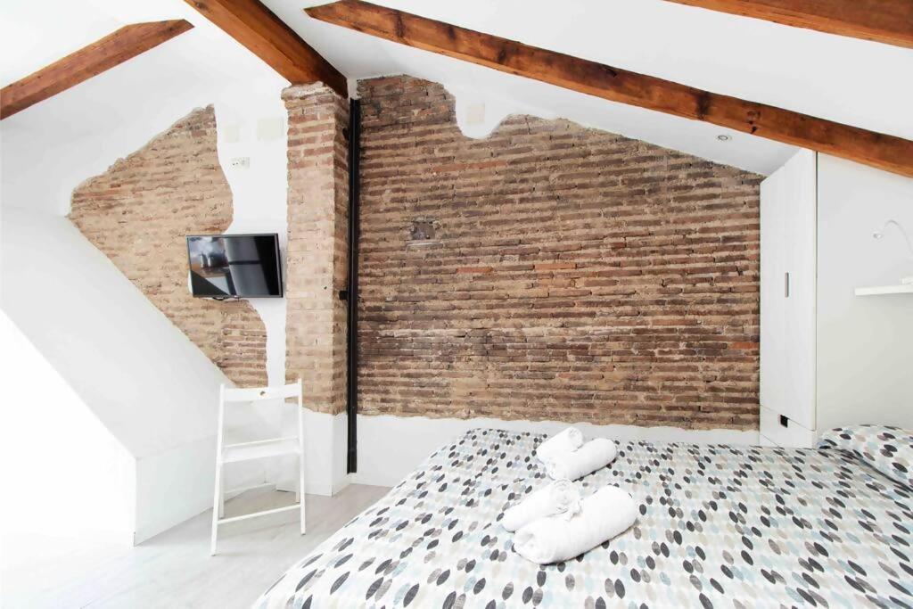 Estudio Para Parejas Con Terraza En La Playa Валенсия Экстерьер фото