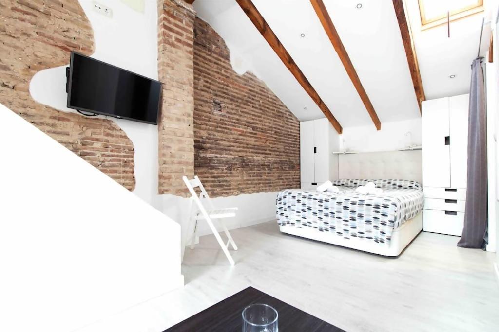 Estudio Para Parejas Con Terraza En La Playa Валенсия Экстерьер фото