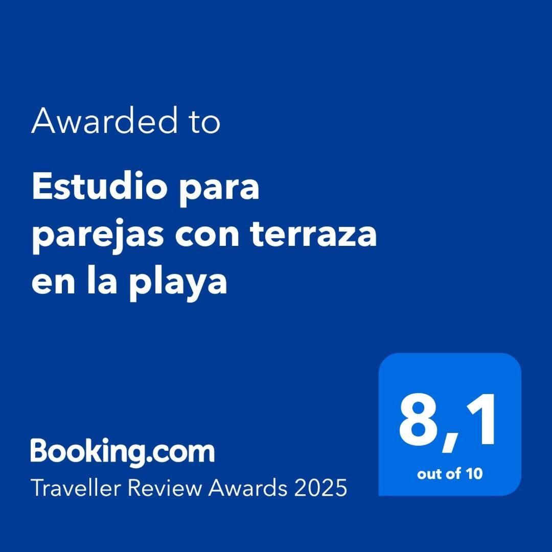 Estudio Para Parejas Con Terraza En La Playa Валенсия Экстерьер фото